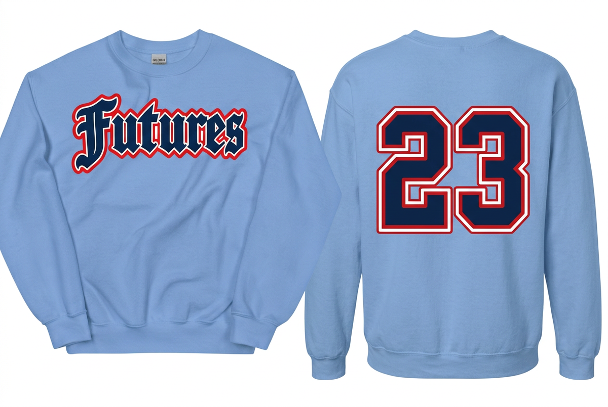 Carolina Blue player crewneck
