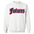 White Gildan 18000 full Futures print