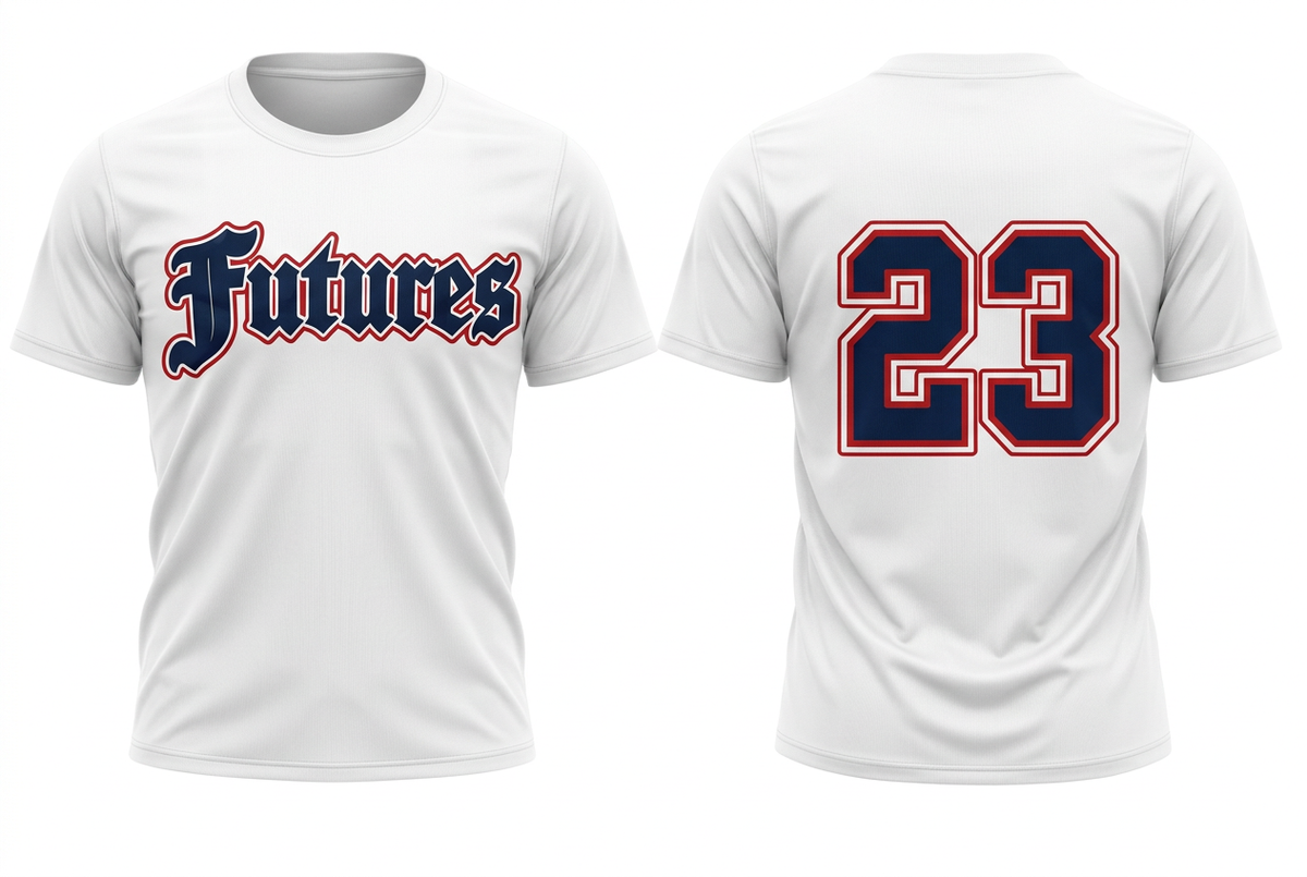 White front and back